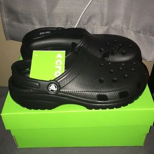 Brand New Black Crocs